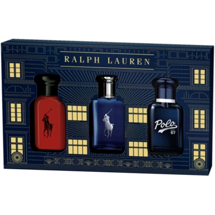 Ralph Lauren Polo Blue Edt 40ml + Red Edt 40ml + 67 Edt 40ml in de groep BEAUTY & HEALTH / Geuren & Parfum / Parfum / Parfum voor hem bij TP E-commerce Nordic AB (D30624)