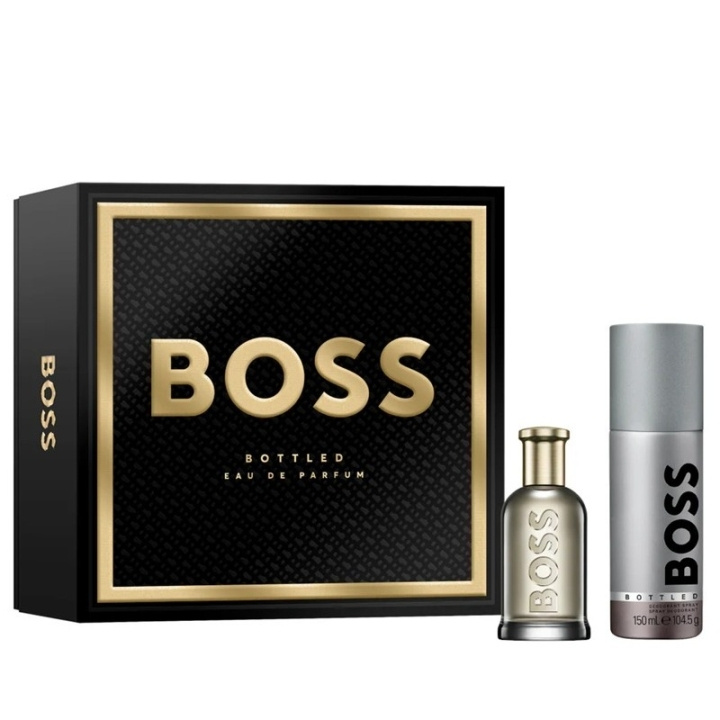 Hugo Boss Giftset Hugo Boss Bottled Edp 50ml + Deo Spray 150ml in de groep BEAUTY & HEALTH / Geuren & Parfum / Parfum / Parfumdoosjes bij TP E-commerce Nordic AB (D30633)
