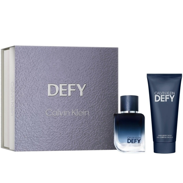 Calvin Klein Giftset Calvin Klein Defy Edp 50ml + Shower Gel 100ml in de groep BEAUTY & HEALTH / Geuren & Parfum / Parfum / Parfumdoosjes bij TP E-commerce Nordic AB (D30634)