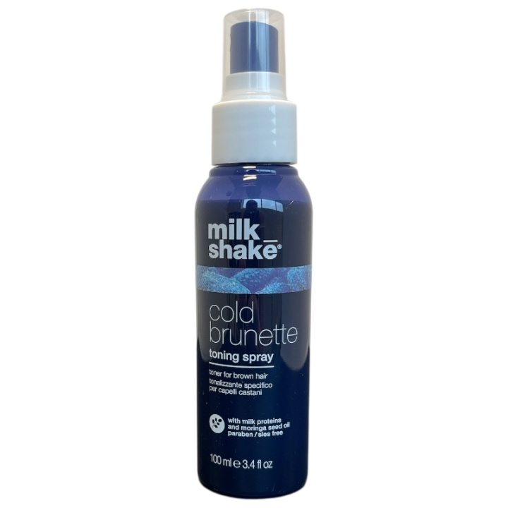 Milk_Shake Cold Brunette Toning Spray 100ml in de groep BEAUTY & HEALTH / Haar & Styling / Hair styling / Haarlak bij TP E-commerce Nordic AB (D30645)