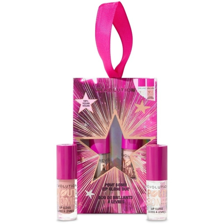 Makeup Revolution Pout Bomb Plumping Mini Lip Gloss Set in de groep BEAUTY & HEALTH / Makeup / Lippen / Lippenbalsem bij TP E-commerce Nordic AB (D30655)