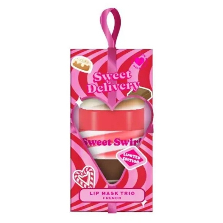 Makeup Revolution I Heart Revolution Sweet Delivery Lip Balm Trio in de groep BEAUTY & HEALTH / Makeup / Lippen / Lippenbalsem bij TP E-commerce Nordic AB (D30656)