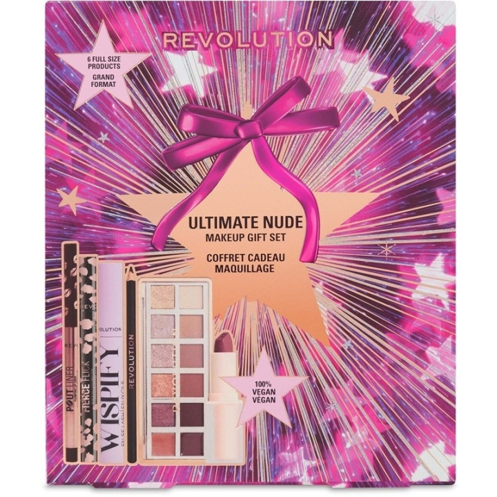 Makeup Revolution Ultimate Nude Giftset in de groep BEAUTY & HEALTH / Cadeausets / Cadeausets voor haar bij TP E-commerce Nordic AB (D30658)