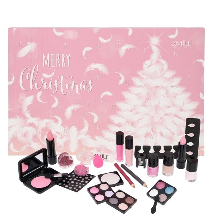Zmile Cosmetics Beauty Advent Calendar Traditional Pink And Fluffy in de groep BEAUTY & HEALTH / Cadeausets / Cadeausets voor haar bij TP E-commerce Nordic AB (D30662)