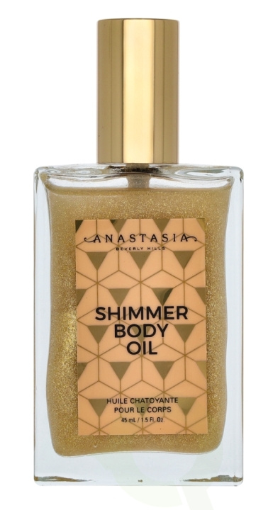 Anastasia Beverly Hills Shimmer Body Oil 45 ml Gold in de groep BEAUTY & HEALTH / Huidsverzorging / Lichaamsverzorging / Lichaamsolie bij TP E-commerce Nordic AB (D30689)