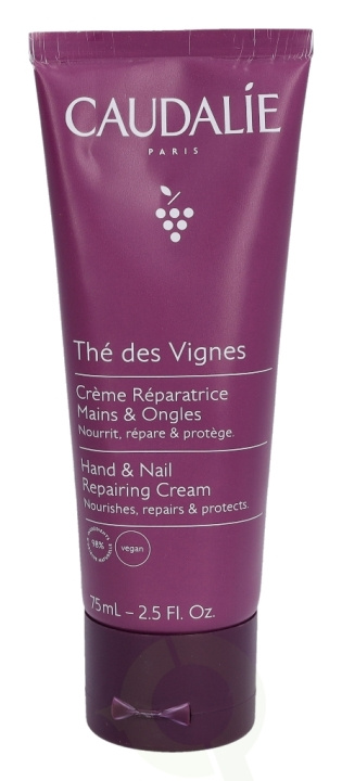 Caudalie The Des Vignes Hand & Nail Repairing Cream 75 ml in de groep BEAUTY & HEALTH / Manicure/pedicure / Handcrèmes bij TP E-commerce Nordic AB (D30759)