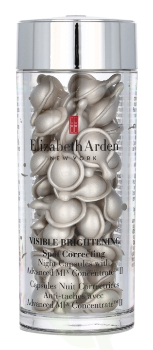 Elizabeth Arden E.Arden Visible Brightening Spot Correcting Night Capsules 28 ml 60 Capsules in de groep BEAUTY & HEALTH / Huidsverzorging / Gezicht / Huidserum bij TP E-commerce Nordic AB (D30808)