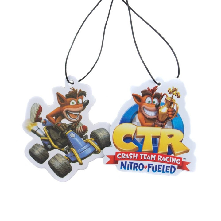 Crash Team Racing Auto Luchtverfrisser (2 Pak) in de groep SPEELGOED, KINDER- & BABYPRODUCTEN / Speelgoed / Figuren, Miniaturen & accessoires bij TP E-commerce Nordic AB (D30830)