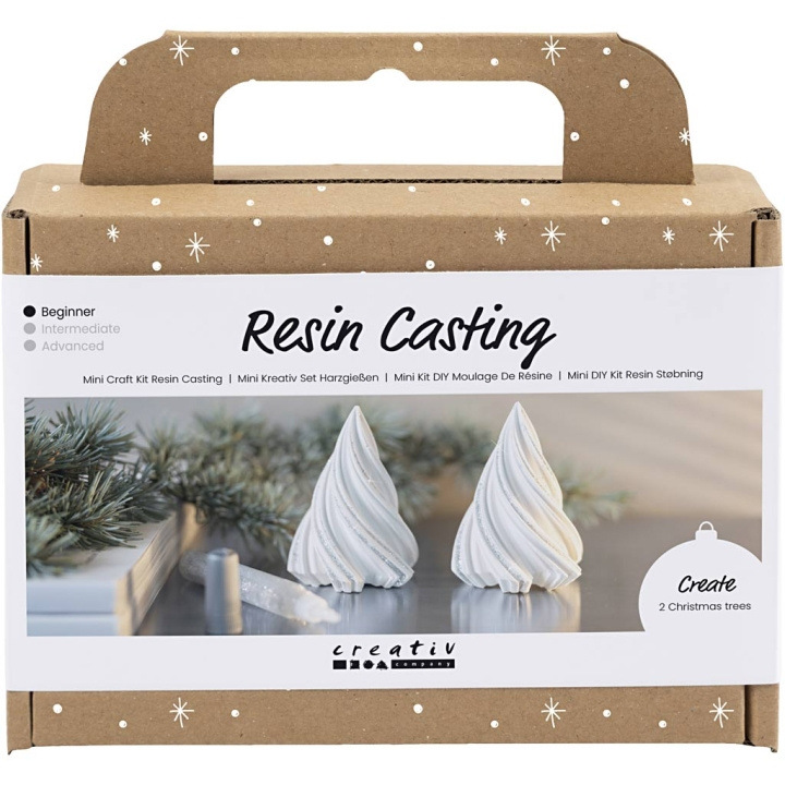 DIY Kit Mini Craft Kit - Harsgieten - Kerstbomen (977711) in de groep SPORT, VRIJE TIJD & HOBBY / Hobby / DIY Kit bij TP E-commerce Nordic AB (D30846)