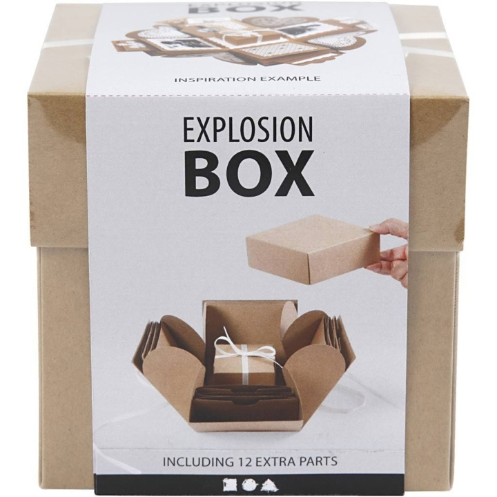 Creative Toys Explosiedoos - Bruin (25380) in de groep SPORT, VRIJE TIJD & HOBBY / Leuke dingen / Leuke dingen bij TP E-commerce Nordic AB (D30916)