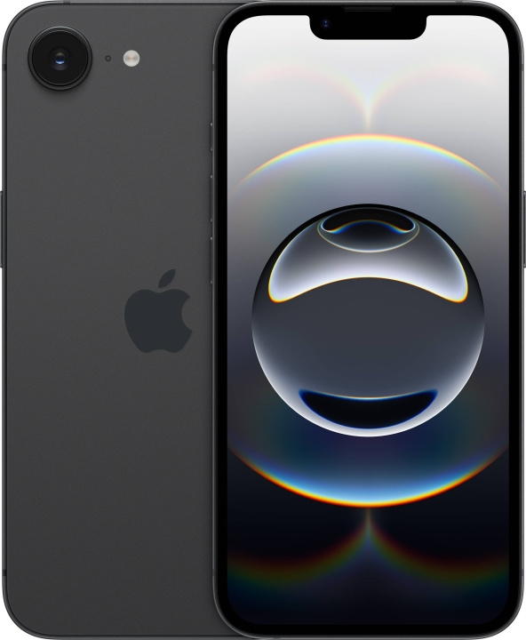 Apple iPhone 16e 128 GB Zwart in de groep SMARTPHONE & TABLETS / Mobiele telefoons & smartphones bij TP E-commerce Nordic AB (D30919)