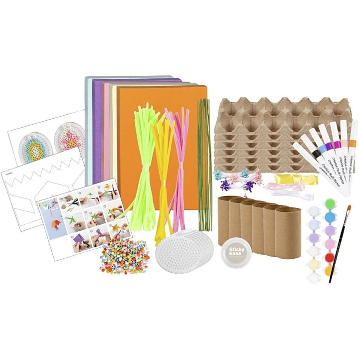 Creative Toys Creativ - Mega Craft Mix Creative Spring, Lentekleuren, 1 pak - (977607) in de groep SPEELGOED, KINDER- & BABYPRODUCTEN / Speelgoed / Ambachten bij TP E-commerce Nordic AB (D30926)