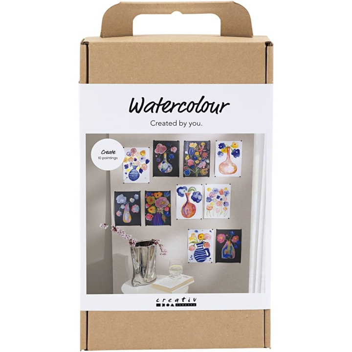 Creative Toys Creativ - Knutselmix aquarel, 1 verpakking (977770) in de groep SPEELGOED, KINDER- & BABYPRODUCTEN / Speelgoed / Ambachten bij TP E-commerce Nordic AB (D30932)