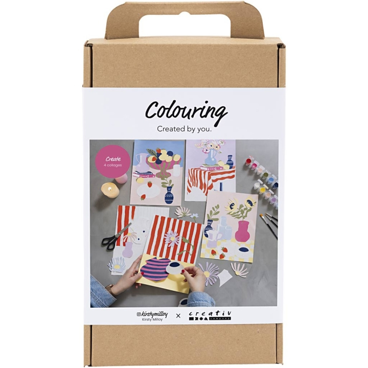 Creative Toys Creativ - Knutselset Kleurplaten, Collage (977807) in de groep SPEELGOED, KINDER- & BABYPRODUCTEN / Speelgoed / Ambachten bij TP E-commerce Nordic AB (D30933)