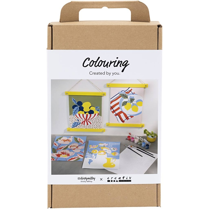 Creative Toys Creativ - Knutselset kleuren, schilderen op nummer, acrylverf, 1 pak - () in de groep SPEELGOED, KINDER- & BABYPRODUCTEN / Speelgoed / Ambachten bij TP E-commerce Nordic AB (D30934)