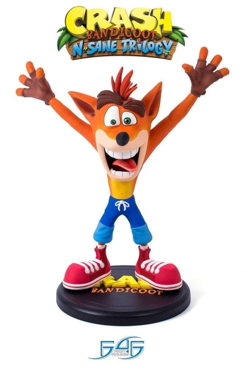 Crash Bandicoot (N Sane Trilogie) 23cm PVC Standbeeld in de groep SPEELGOED, KINDER- & BABYPRODUCTEN / Speelgoed / Figuren, Miniaturen & accessoires bij TP E-commerce Nordic AB (D30942)