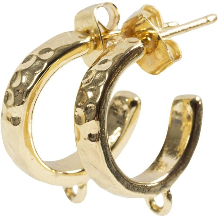 Creative Toys Creativ - Oog oorbellen - Verguld - 15 mm (603261) in de groep SPEELGOED, KINDER- & BABYPRODUCTEN / Speelgoed / Ambachten bij TP E-commerce Nordic AB (D30945)