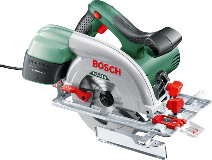 Bosch PKS 55 A Cirkelzaag 1200W 230v in de groep HUISHOUDEN & TUIN / Gereedschap / Overig gereedschap & Accessoires bij TP E-commerce Nordic AB (D30950)