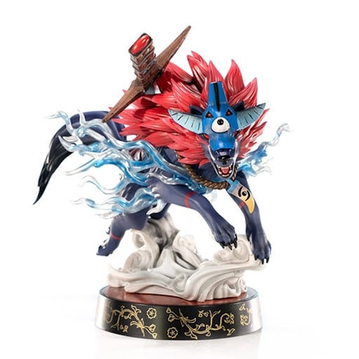 First4Figures - Okami (Oki - Wolf Form) PVC /Figuur in de groep SPEELGOED, KINDER- & BABYPRODUCTEN / Speelgoed / Figuren, Miniaturen & accessoires bij TP E-commerce Nordic AB (D30975)