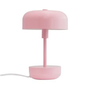 Dyberg-Larsen Haipot tafellamp - Zachtroze - Hoogte: 30 cm, Diameter: 20 cm in de groep HOME ELECTRONICS / Verlichting / Tafellampen bij TP E-commerce Nordic AB (D31011)