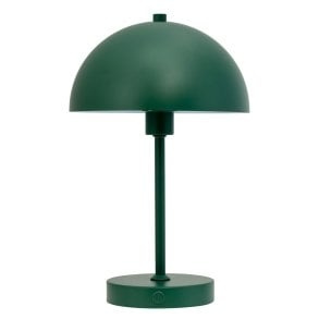 Dyberg-Larsen Stockholm LED tafellamp - Donkergroen - Hoogte: 45 cm, Diameter voet: 15 cm, Diameter lampenkap: 20 cm in de groep HOME ELECTRONICS / Verlichting / Tafellampen bij TP E-commerce Nordic AB (D31012)