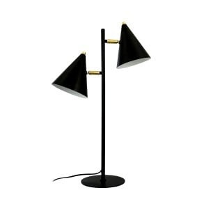 Dyberg-Larsen Franse Collectie: Rouen Tafellamp - Zwart - 50 cm in de groep HOME ELECTRONICS / Verlichting / Tafellampen bij TP E-commerce Nordic AB (D31013)
