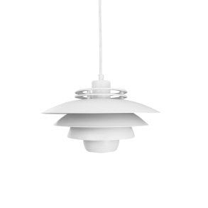 Dyberg-Larsen Ejka Mini hanglamp - Mat Wit in de groep HOME ELECTRONICS / Verlichting / Plafondverlichting bij TP E-commerce Nordic AB (D31019)