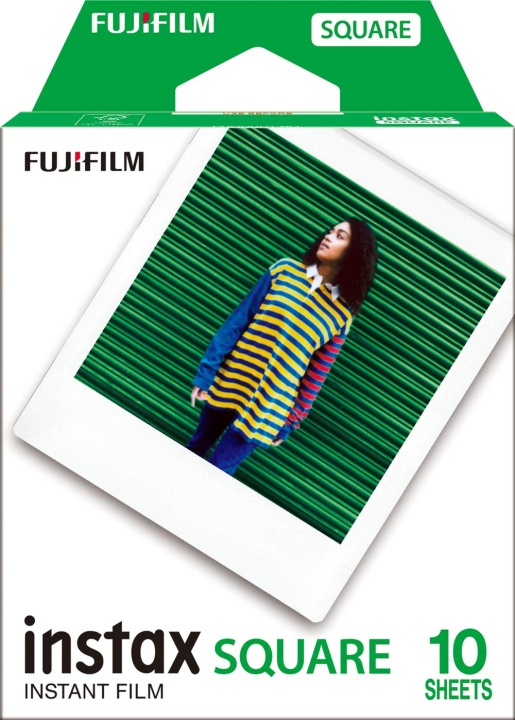 Fuji Instax Square Film 1x10 Opnames in de groep HOME ELECTRONICS / Foto & Video / Fotoapparatuur / Overige bij TP E-commerce Nordic AB (D31036)