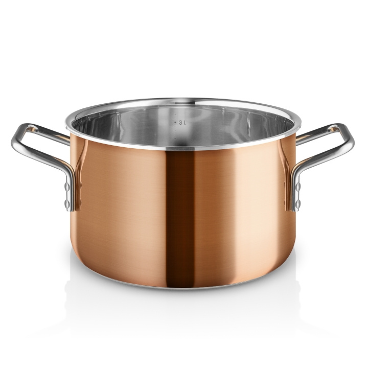 Eva Trio Koperen braadpan - 3.9 L - 20cm in de groep HUISHOUDEN & TUIN / Keukengerei / Potten & Pannen bij TP E-commerce Nordic AB (D31037)