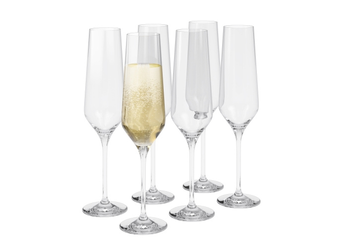 Eva Trio Legio Nova Champagneglas - Set van 6 in de groep HUISHOUDEN & TUIN / Keukengerei / Wijn- & Drankaccessoires bij TP E-commerce Nordic AB (D31049)