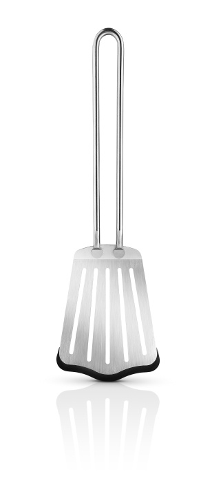 Eva Trio Spatel met silicone - Gepolijst staal - 27 cm in de groep HUISHOUDEN & TUIN / Keukengerei / Overige keukengereedschap bij TP E-commerce Nordic AB (D31058)