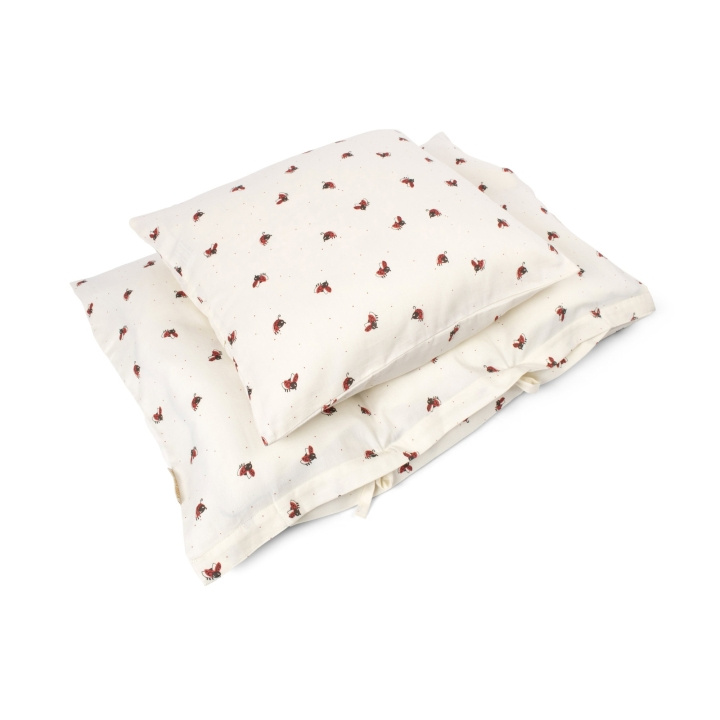 Filibabba Baby bedlinnen - Hvid - 70x100 cm in de groep SPEELGOED, KINDER- & BABYPRODUCTEN / Kindertextiel / Beddengoed / Beddensets voor wiegjes bij TP E-commerce Nordic AB (D31087)