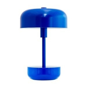 Dyberg-Larsen Haipot LED oplaadbare tafellamp - Blauw - Hoogte: 25 cm, Diameter: 15 cm in de groep HOME ELECTRONICS / Verlichting / Tafellampen bij TP E-commerce Nordic AB (D31095)