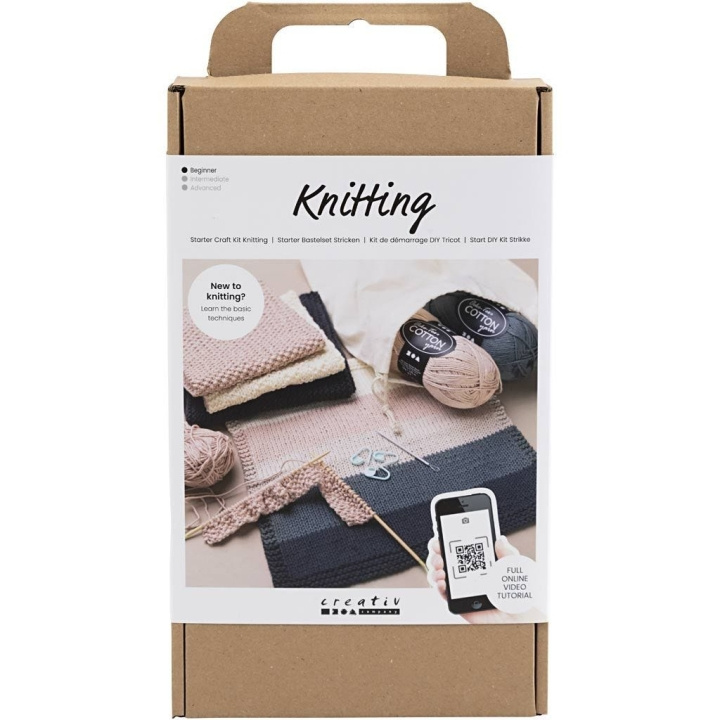 DIY Kit Starterspakket breien (970852) in de groep SPORT, VRIJE TIJD & HOBBY / Hobby / DIY Kit bij TP E-commerce Nordic AB (D31115)