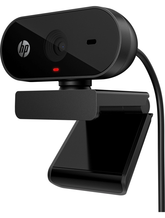 HP 320 FHD Webcam, Zwart in de groep COMPUTERS & RANDAPPARATUUR / Computeraccessoires / Webcamera\'s bij TP E-commerce Nordic AB (D31125)