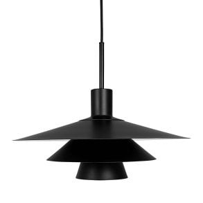 Dyberg-Larsen KAY Hanglamp - Zwart - 50 cm in de groep HOME ELECTRONICS / Verlichting / Plafondverlichting bij TP E-commerce Nordic AB (D31136)