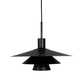 Dyberg-Larsen KAY Hanglamp - Zwart - 40 cm in de groep HOME ELECTRONICS / Verlichting / Plafondverlichting bij TP E-commerce Nordic AB (D31137)