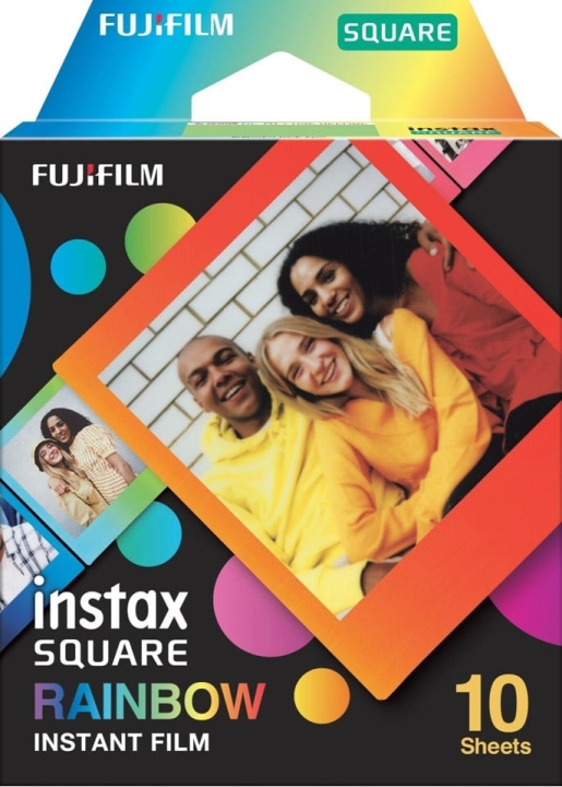Fuji Instax Square Film 1x10 Opnamen in de groep HOME ELECTRONICS / Foto & Video / Fotoapparatuur / Overige bij TP E-commerce Nordic AB (D31163)