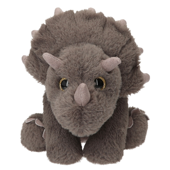 Dino World Pluche Floppy Triceratops 25 cm - (0413435) in de groep SPEELGOED, KINDER- & BABYPRODUCTEN / Babyspeelgoed / Knuffels bij TP E-commerce Nordic AB (D31172)