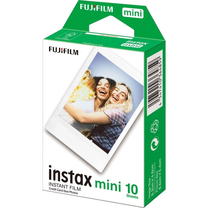 Fuji Instax mini film 10 opnamen in de groep HOME ELECTRONICS / Foto & Video / Fotoapparatuur / Overige bij TP E-commerce Nordic AB (D31205)