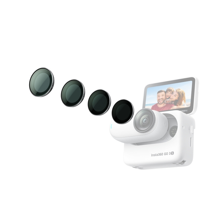 Insta360 GO 3S ND-filterset in de groep SPORT, VRIJE TIJD & HOBBY / Actiecamera\'s en accessoires bij TP E-commerce Nordic AB (D31207)