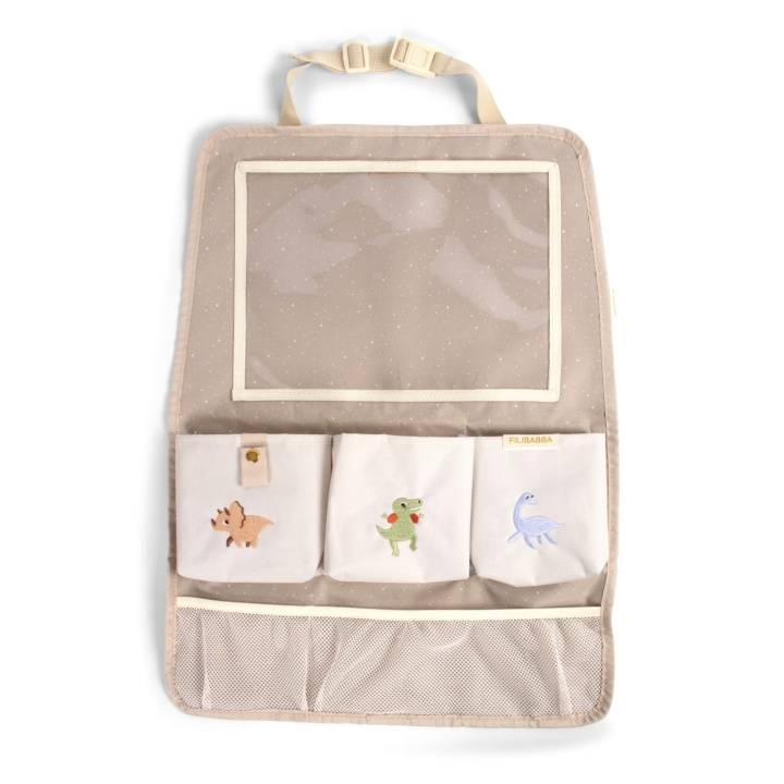 Filibabba Organiser voor achterbank - Dino beach (FI-03590) in de groep SPEELGOED, KINDER- & BABYPRODUCTEN / Kinderkamer / Opslag bij TP E-commerce Nordic AB (D31223)