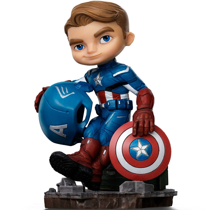Iron Studios Infinity Saga - Captain America Minico Figuur in de groep SPEELGOED, KINDER- & BABYPRODUCTEN / Speelgoed / Figuren, Miniaturen & accessoires bij TP E-commerce Nordic AB (D31242)