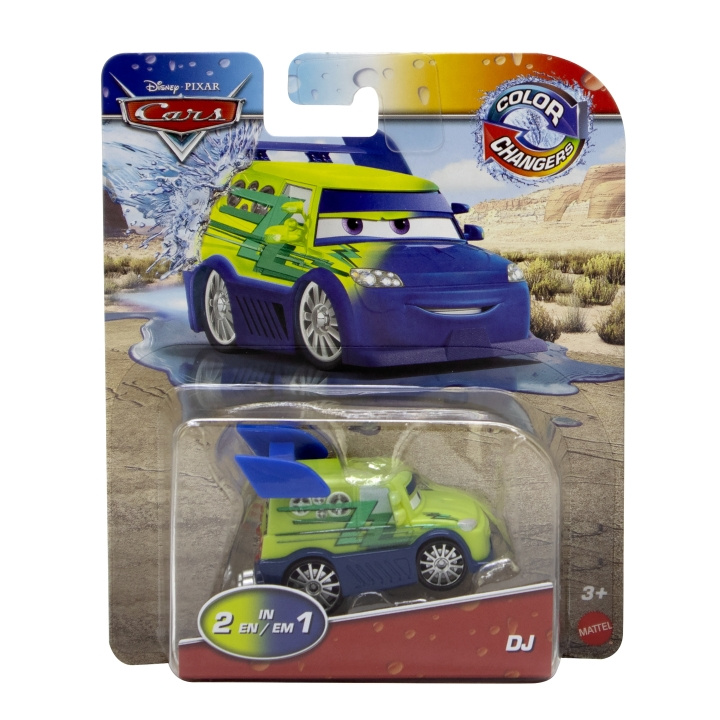 Cars - Kleurenwisselaar - DJ (HRX47) in de groep SPEELGOED, KINDER- & BABYPRODUCTEN / Speelgoed / Speelgoedauto\'s bij TP E-commerce Nordic AB (D31260)