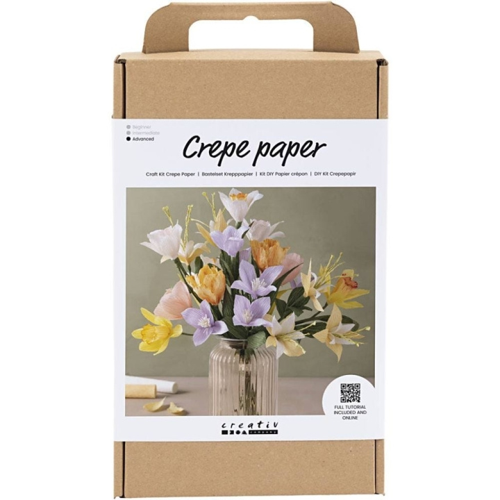 DIY Kit Crepepapier, 1 set (977534) in de groep SPORT, VRIJE TIJD & HOBBY / Hobby / DIY Kit bij TP E-commerce Nordic AB (D31261)