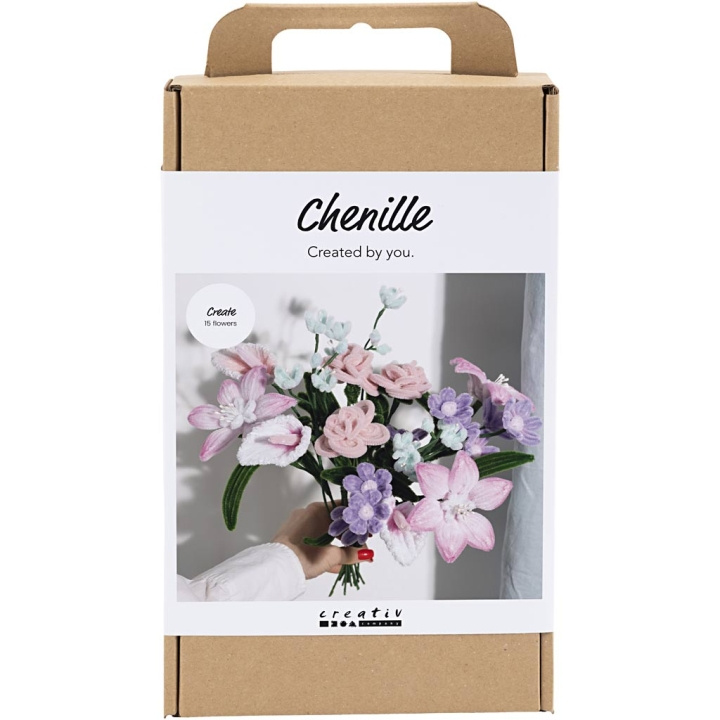 Creative Toys Creativ - Craft Kit pijpenrager bloemen, bloemen, pastelkleuren, 1 pak - () in de groep SPEELGOED, KINDER- & BABYPRODUCTEN / Speelgoed / Ambachten bij TP E-commerce Nordic AB (D31262)