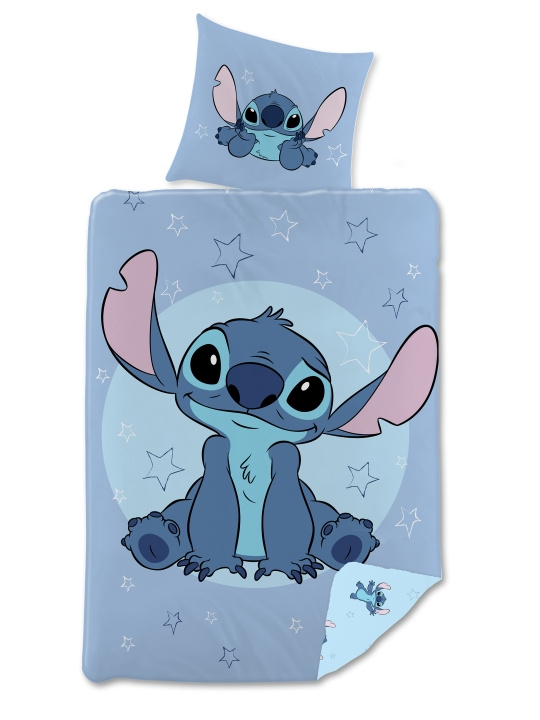 Disney Beddengoed - Volwassene Maat 140 x 200 cm - Stitch (STITCH GH-03 V3) in de groep SPEELGOED, KINDER- & BABYPRODUCTEN / Kindertextiel / Beddengoed bij TP E-commerce Nordic AB (D31277)