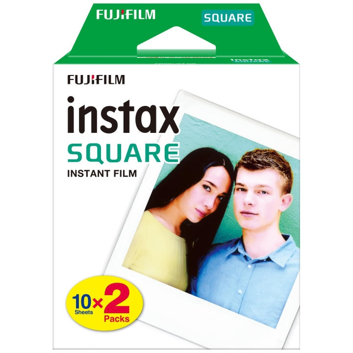 Fuji Instax Square film 20shots in de groep HOME ELECTRONICS / Foto & Video / Fotoapparatuur / Overige bij TP E-commerce Nordic AB (D31286)