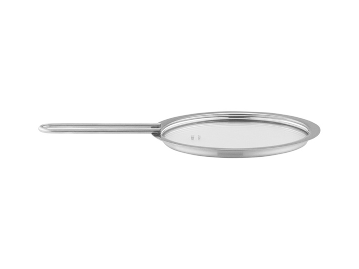 Eva Trio Glazen deksel - Geborsteld staal - 13 cm in de groep HUISHOUDEN & TUIN / Keukengerei / Overige keukengereedschap bij TP E-commerce Nordic AB (D31292)