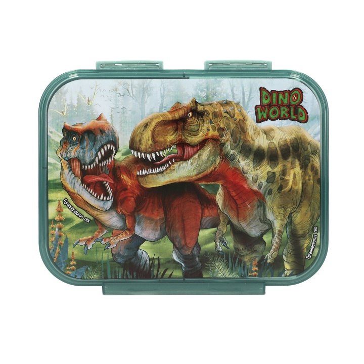 Dino World Lunchbox BITE - Groen in de groep SPEELGOED, KINDER- & BABYPRODUCTEN / Eten & Drinken / Kinderservies bij TP E-commerce Nordic AB (D31294)